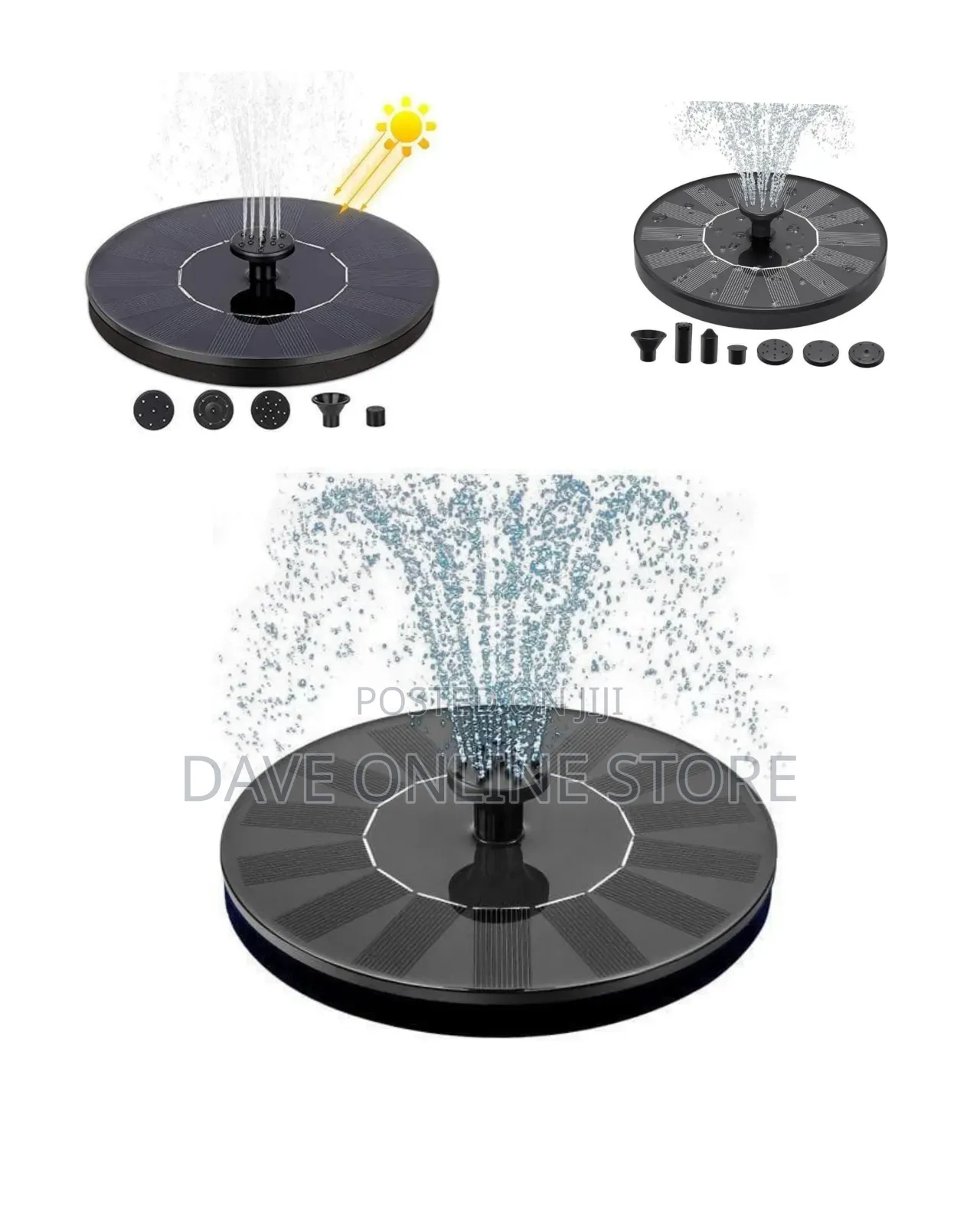 1.4W Floating Solar Water Fountain Pump