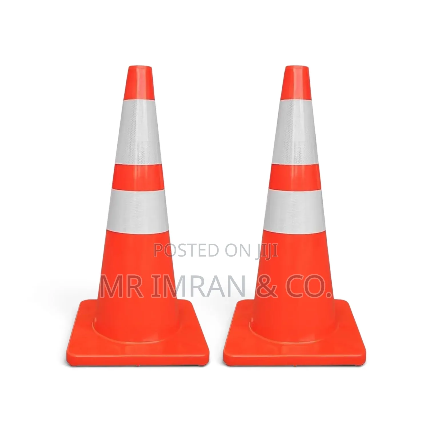 75cm Fluorescent Orange PVC Traffic Safety Cone