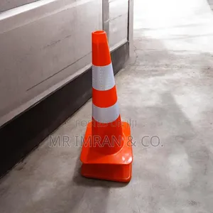 75cm Fluorescent Orange PVC Traffic Safety Cone