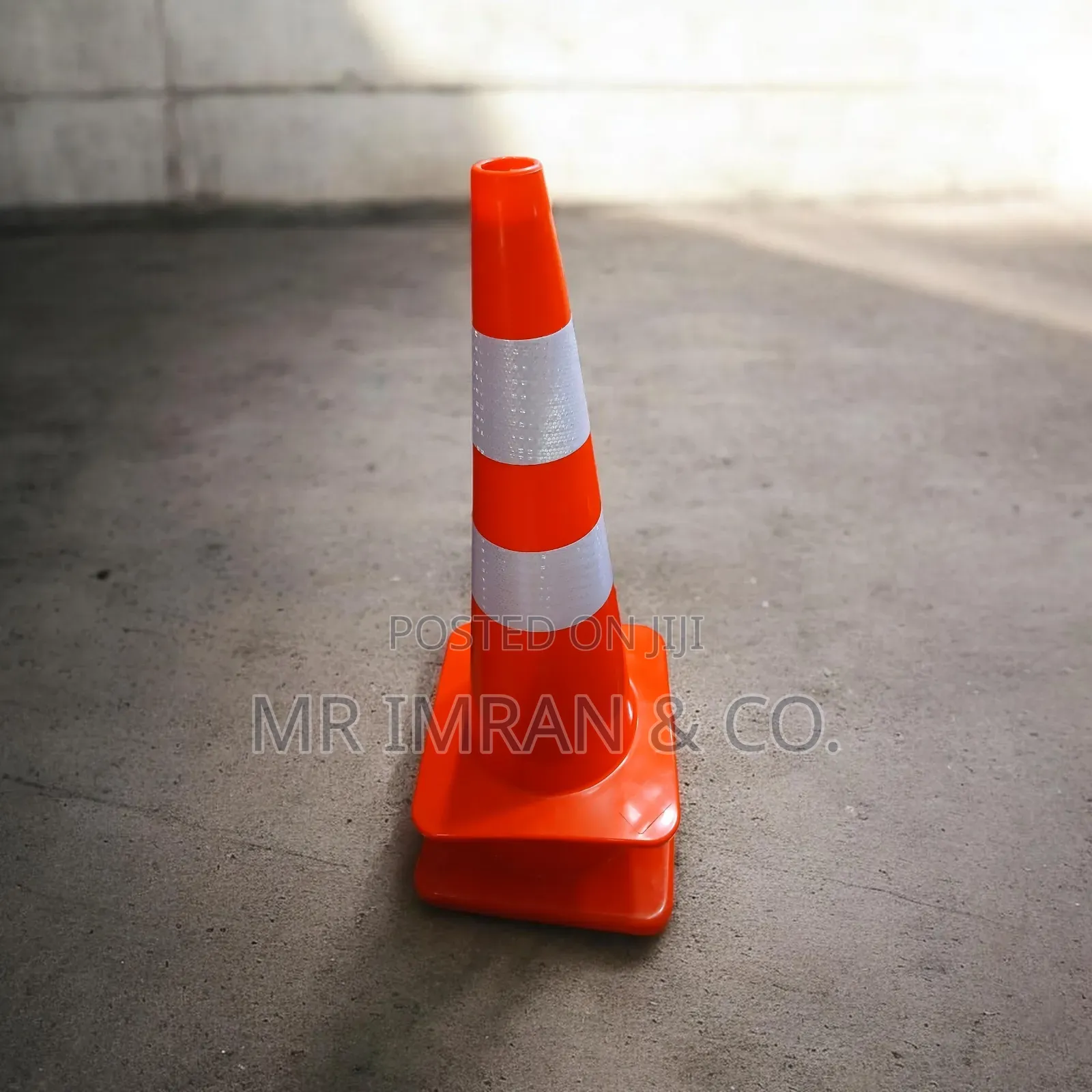 75cm Fluorescent Orange PVC Traffic Safety Cone