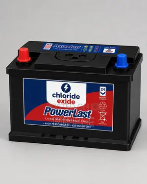 75Ah Chloride Exide PowerLast DIN75 510CCA MF Car Battery