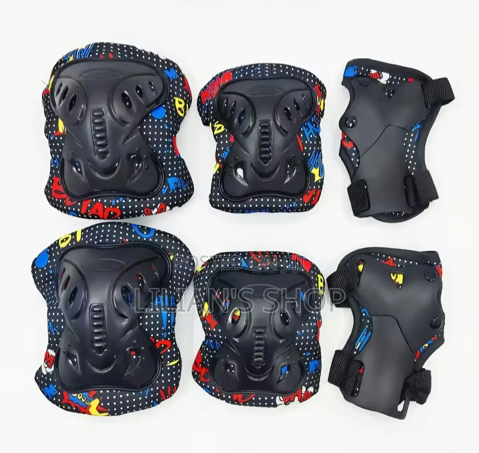 6-in-1 Protective Sports Gear Set