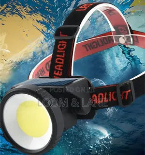 Solar Powered LED Headlamp