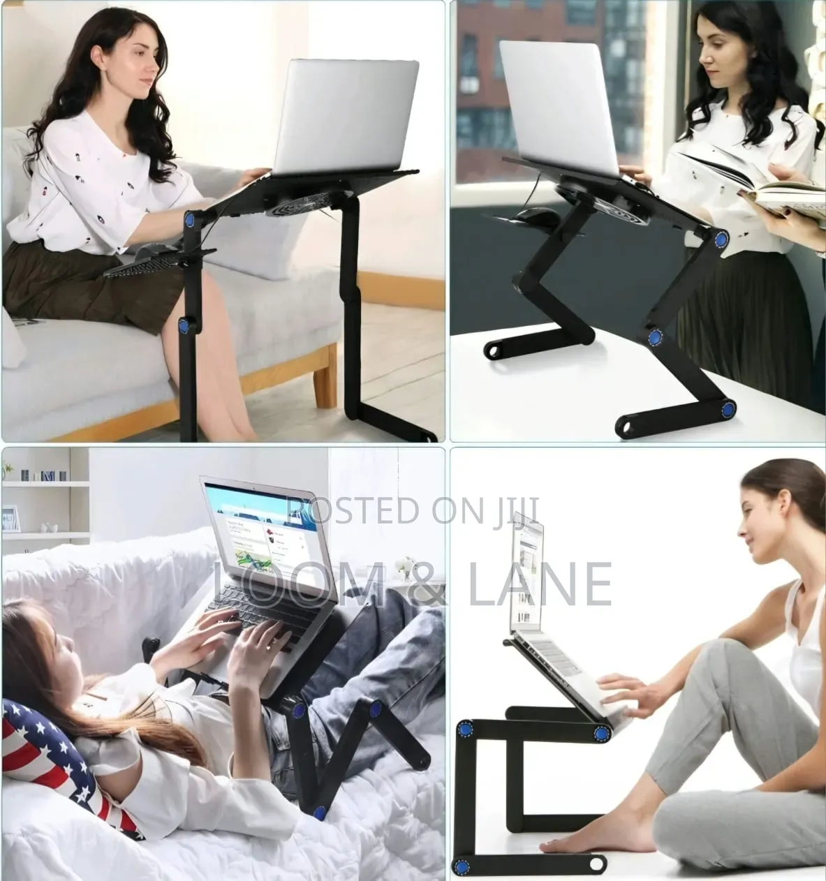 Multifunctional Laptop Table With Cooling Fans