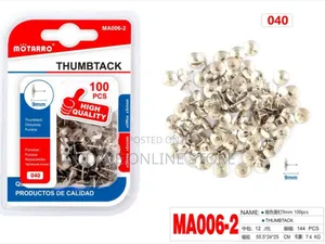 Otarro Metallic Thumbtacks