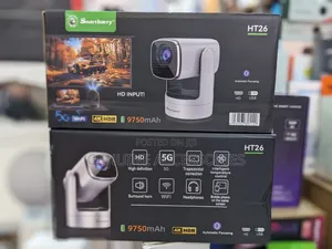 Smartbarry HT26 Portable 4K Rechargeable Projector