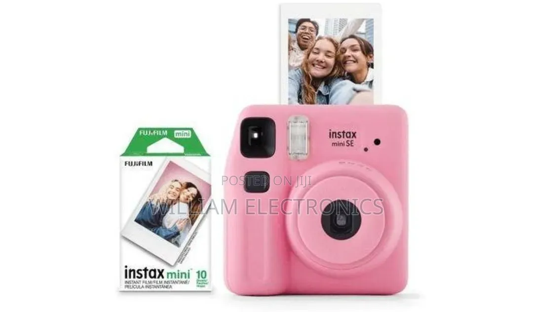 Fujifilm Instax Mini SE Instant Camera Film Bundle