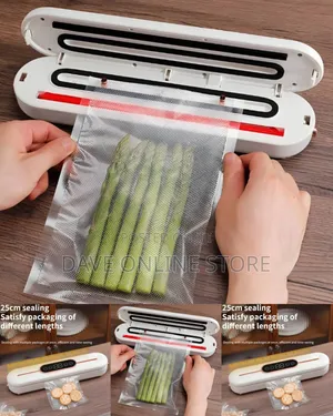 Compact 90W Automatic Food Vacuum Sealer Machine