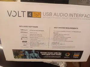 NEW Universal Audio Volt 476P – 4 Mic Inputs/ USB Sound Card Interface