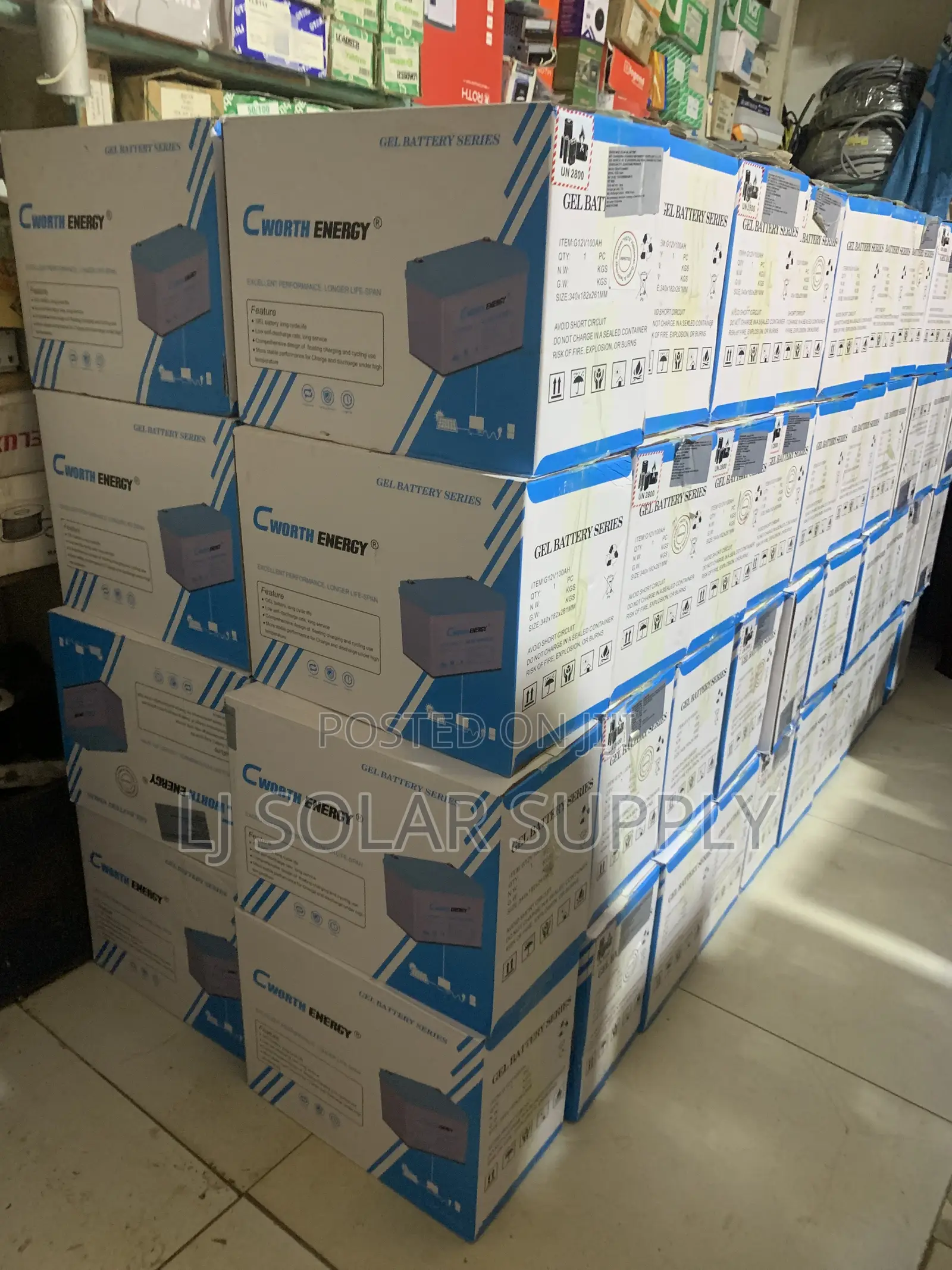 Cworth Gel Battery 100ah