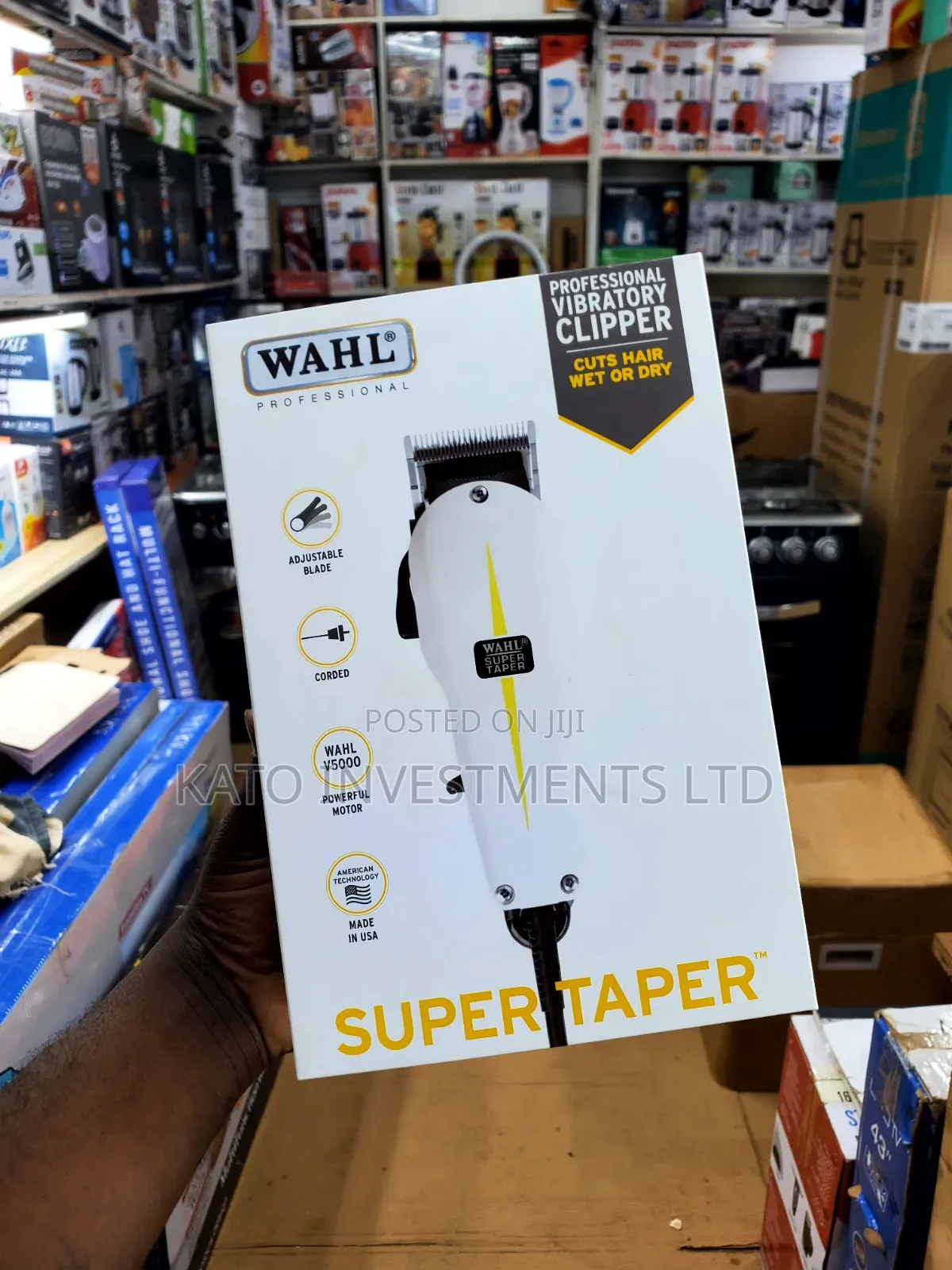 Wahl Professional Super Taper Corded Vibratory Hair Clipper.