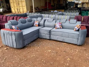 6 Seats L Sofa