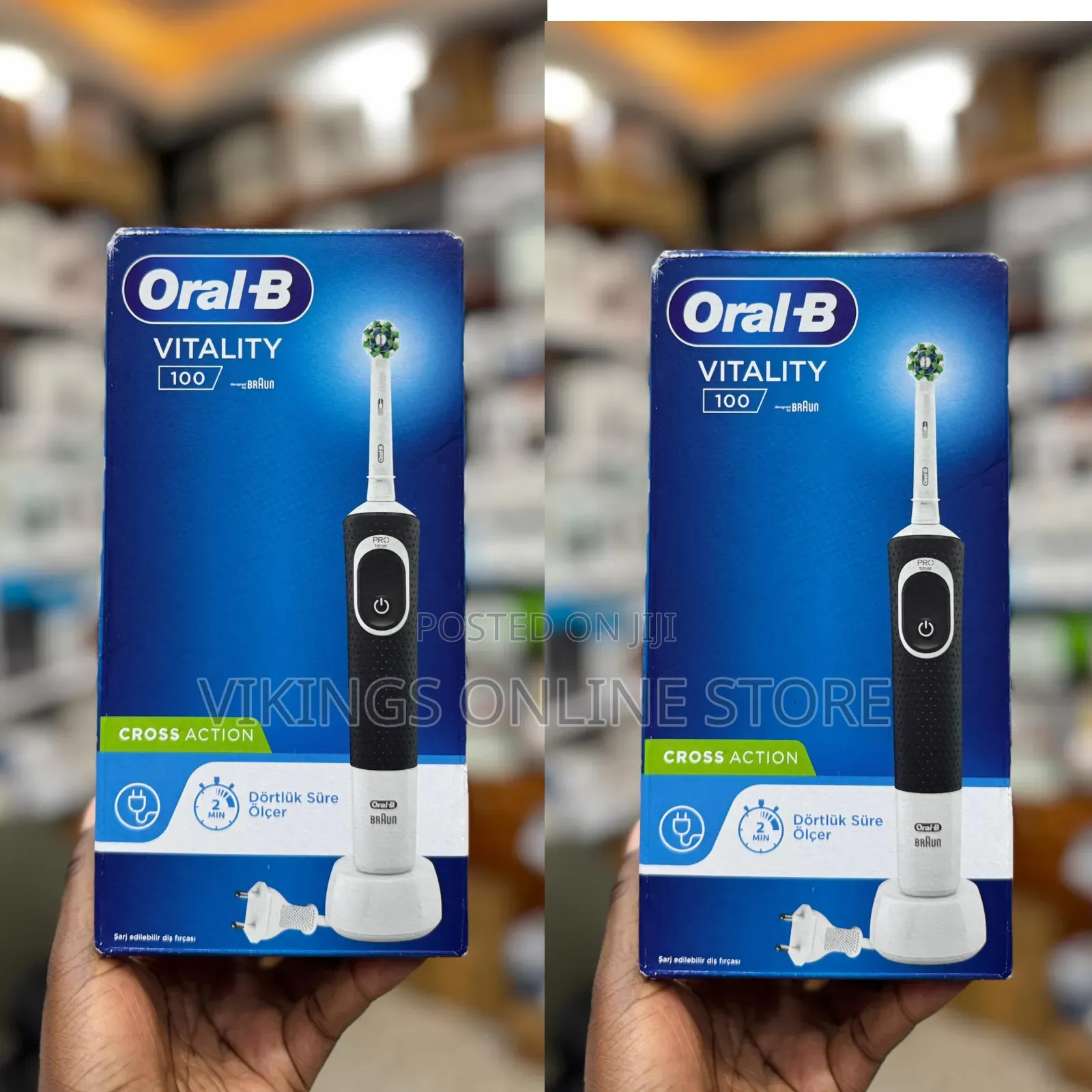 Oral-B Vitality 100 Cross Action Rechargeable Electric Toothbrush