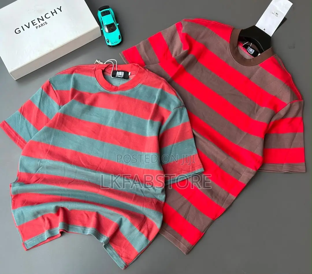 Designer Striped  Unisex Tshirts