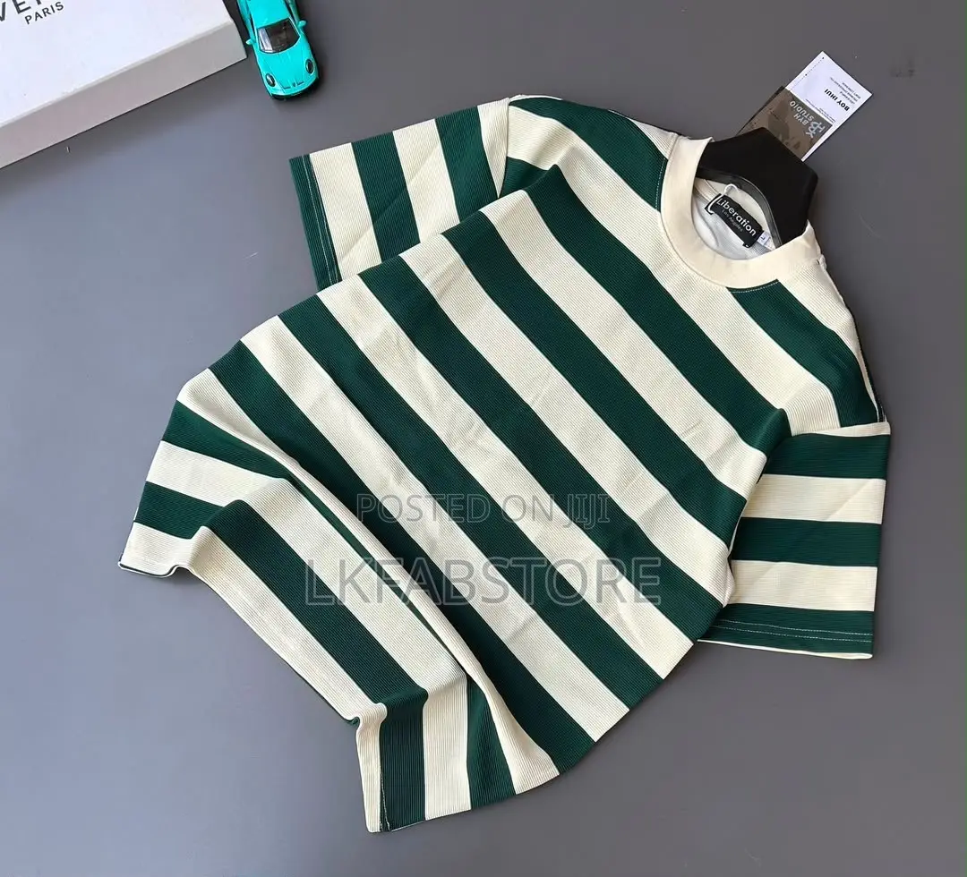 Designer Striped  Unisex Tshirts