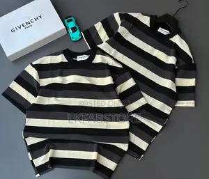 Designer Striped  Unisex Tshirts
