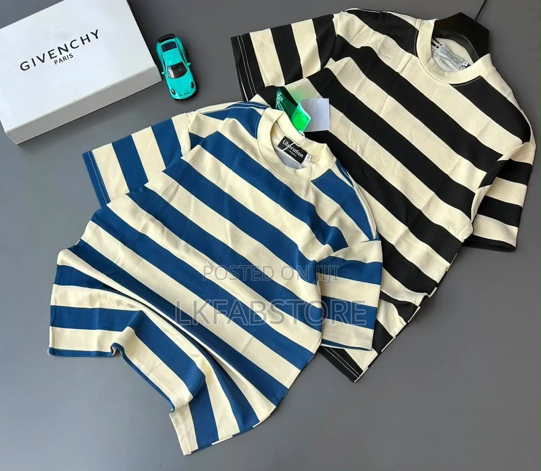 Designer Striped  Unisex Tshirts