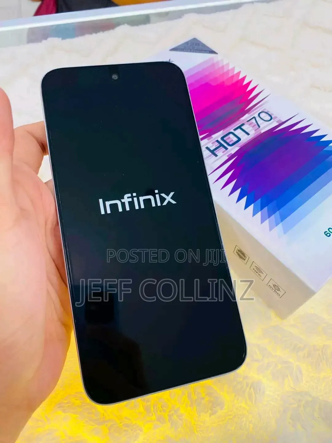 New Infinix Hot 70 256 GB Gray