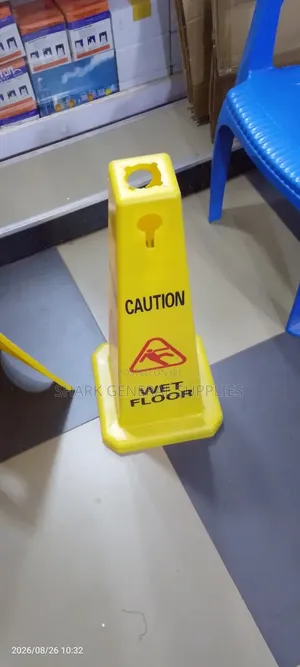 Caution Sign (Cone) Wet Floor