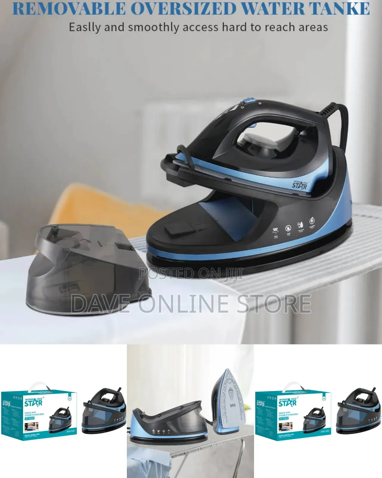 Winning Star ST-5005 Is a 2250W Heavy-Duty Steam Station Iron