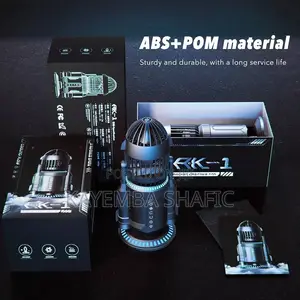 LAMJIE RK-1 Rocket Desktop Fan With Mist & RGB Lights