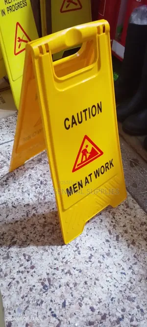 Men at Work Caution Signs