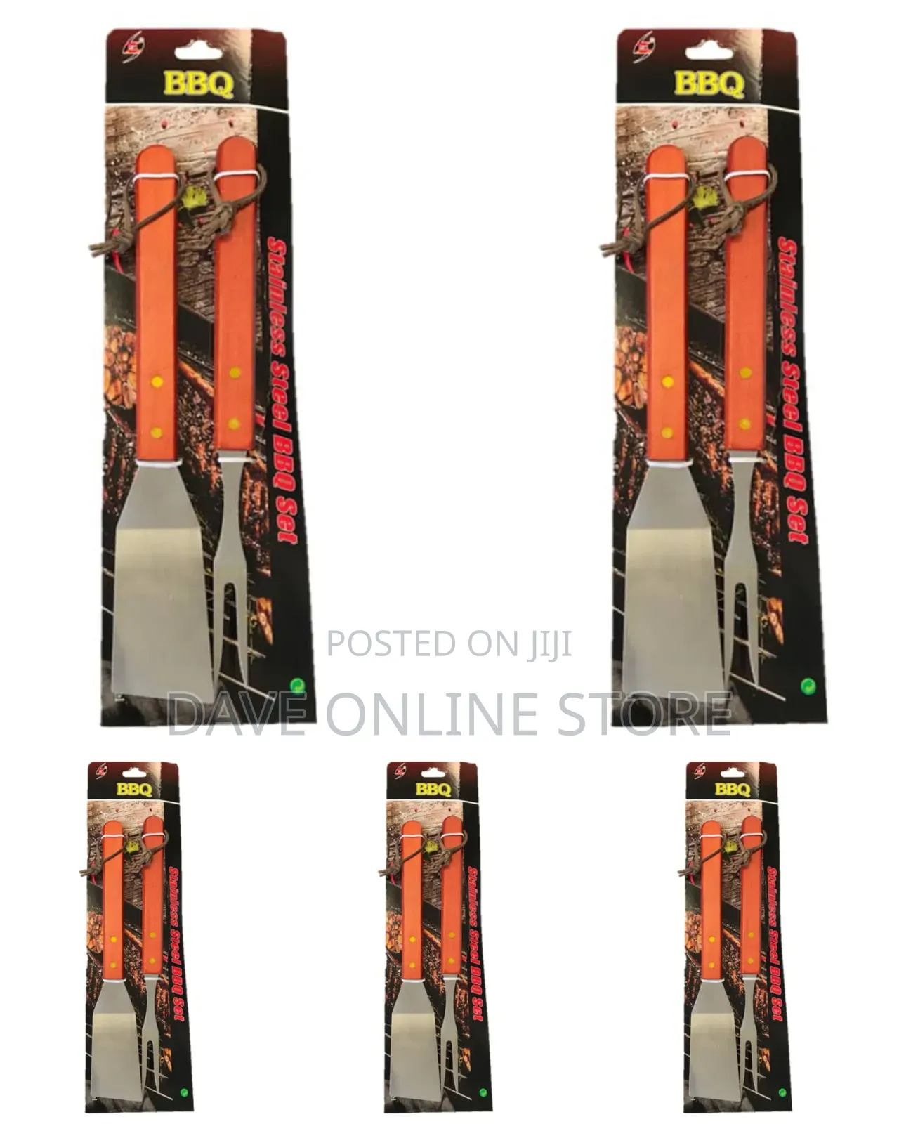 Stainless Steel BBQ Grilling Tool Set