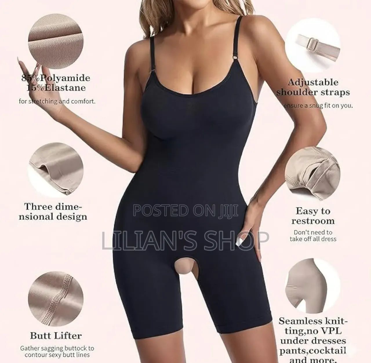 Seamless Bodysuit Shapewear for Women