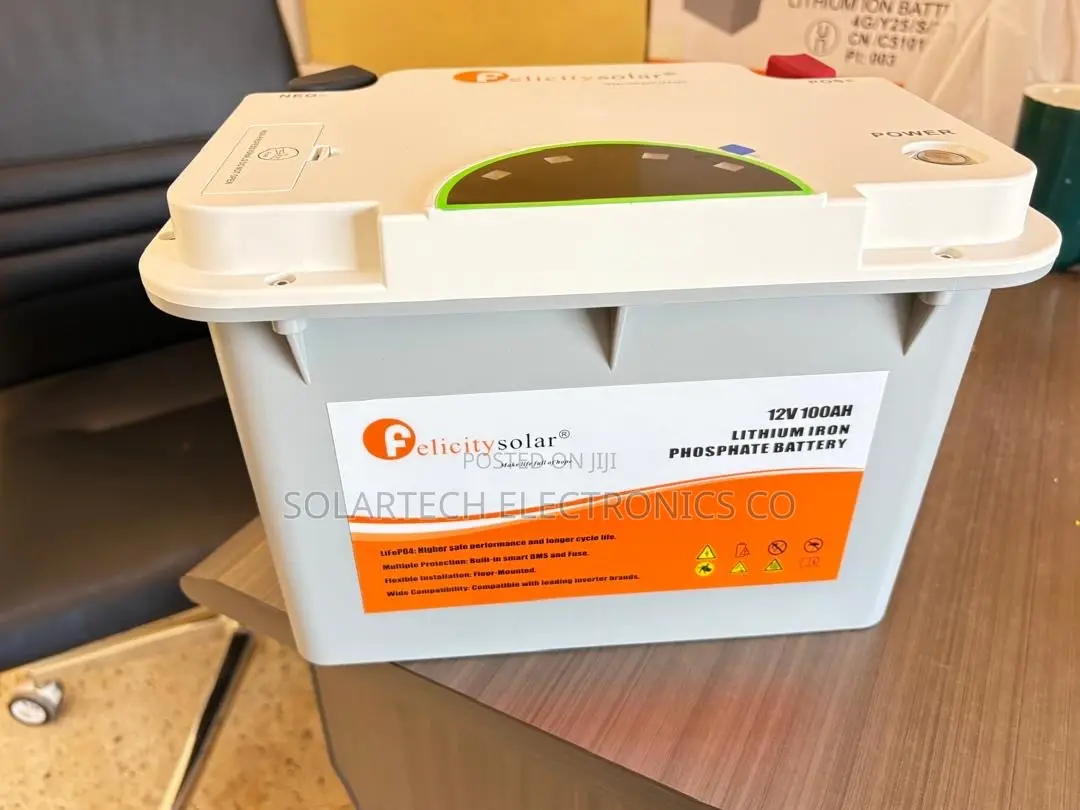 Felicity 1.28kWh Lithium Battery 12.8 Nominal v 100Ah Solar Storage