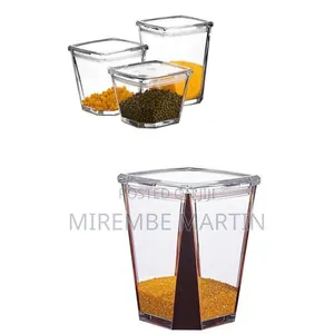 Crystal Clear Food Storage Container Set