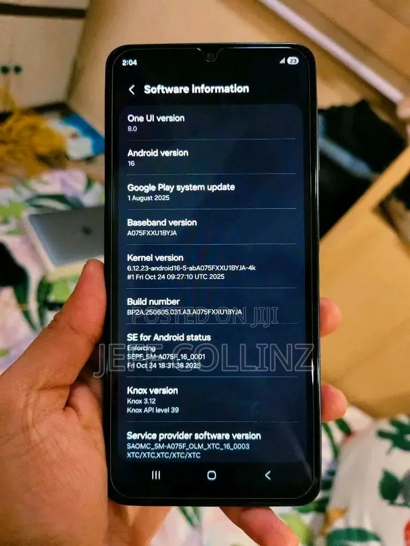 New Samsung Galaxy A07 5G 128 GB Black