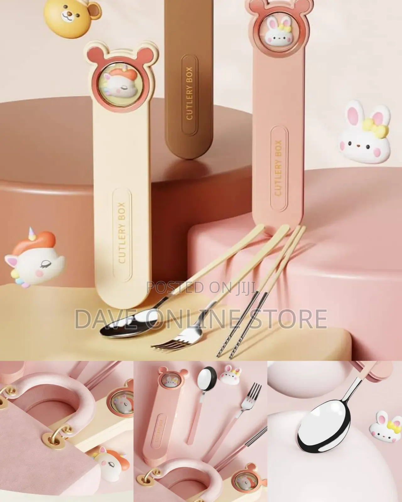 The Cute and Fun Cartoon Utensils Set