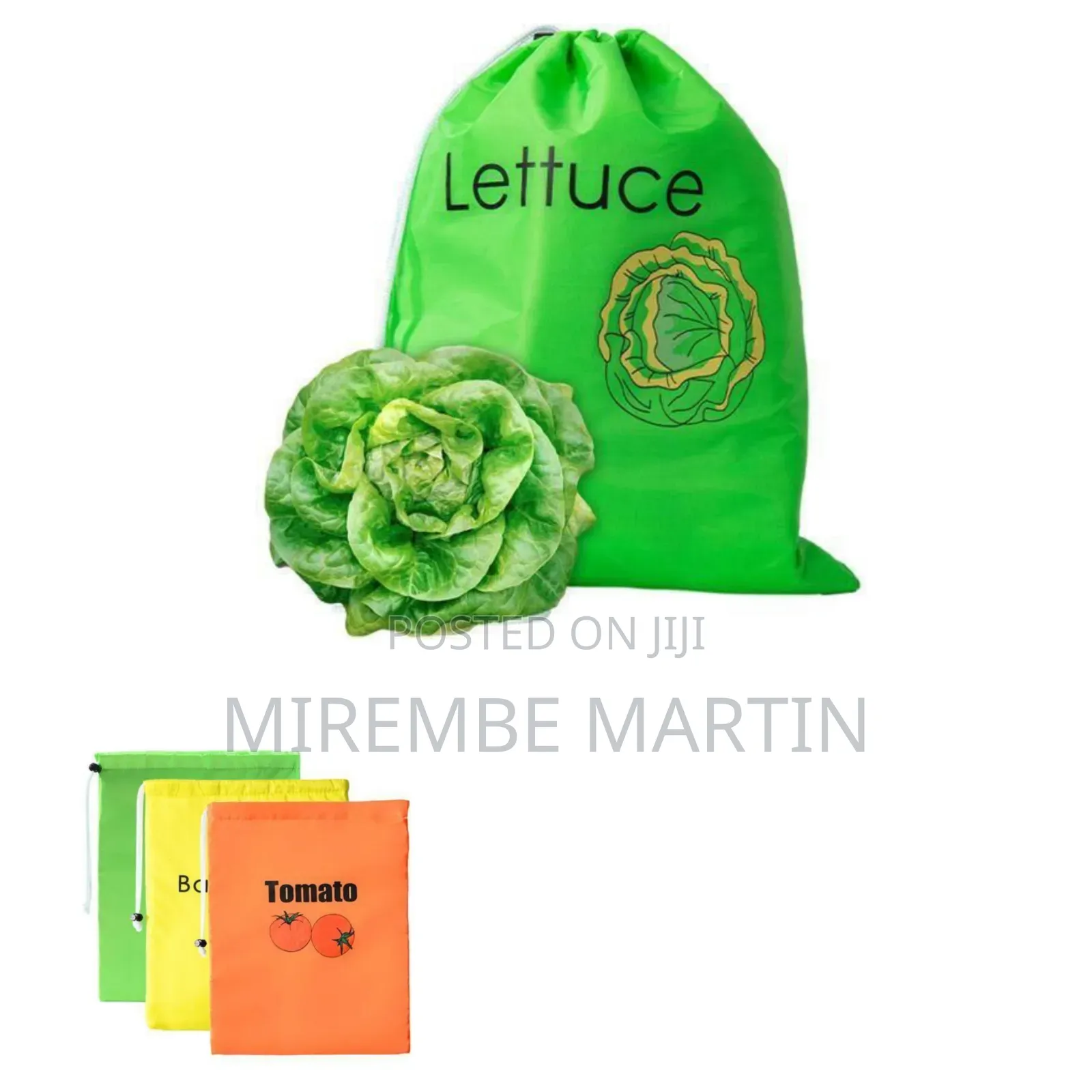 Reusable Food Storage Bag for Produce and Refrigeration