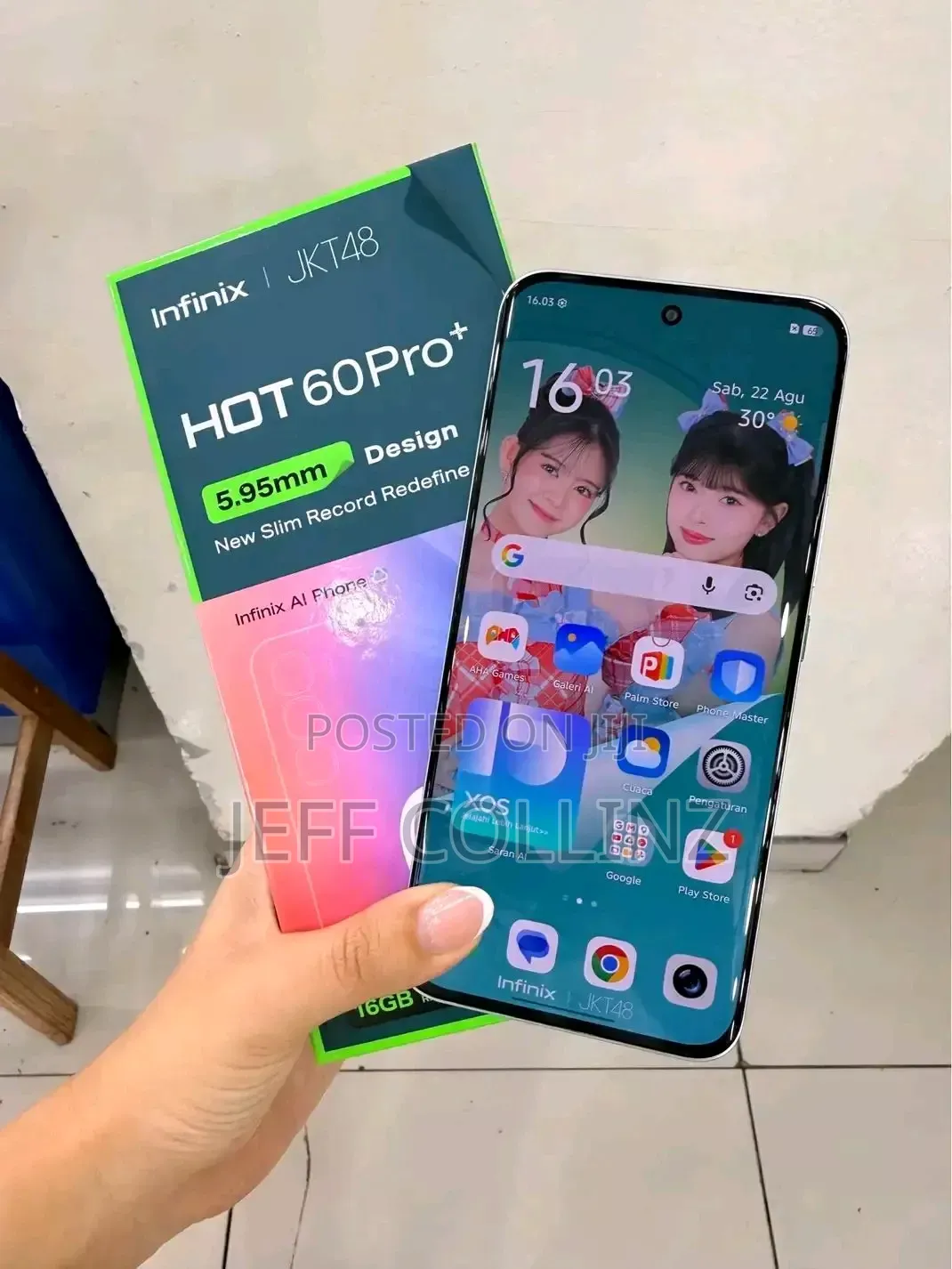 New Infinix Hot 60 Pro+ 256 GB Gray