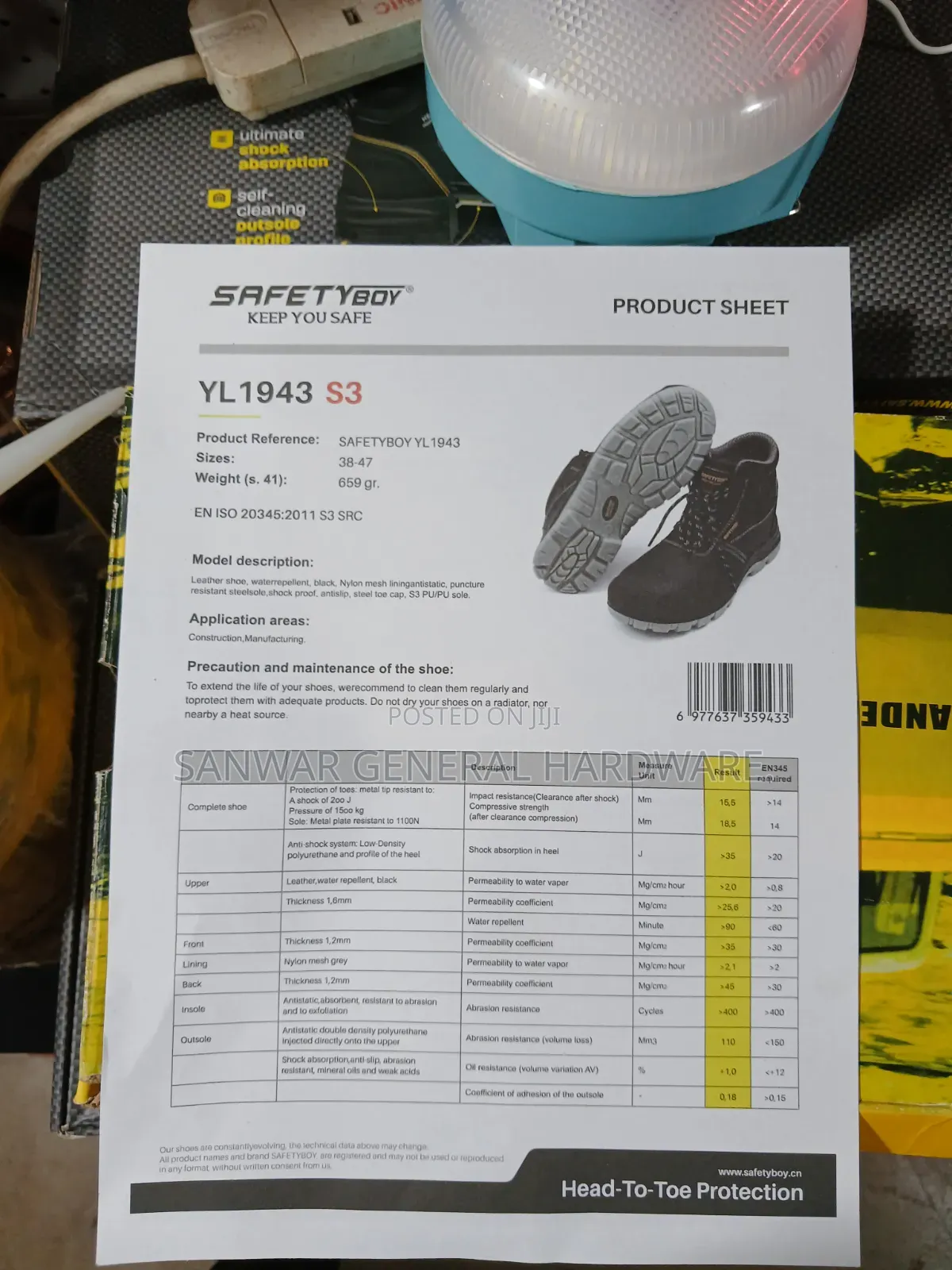 Safety Boy(Safety Shoes)