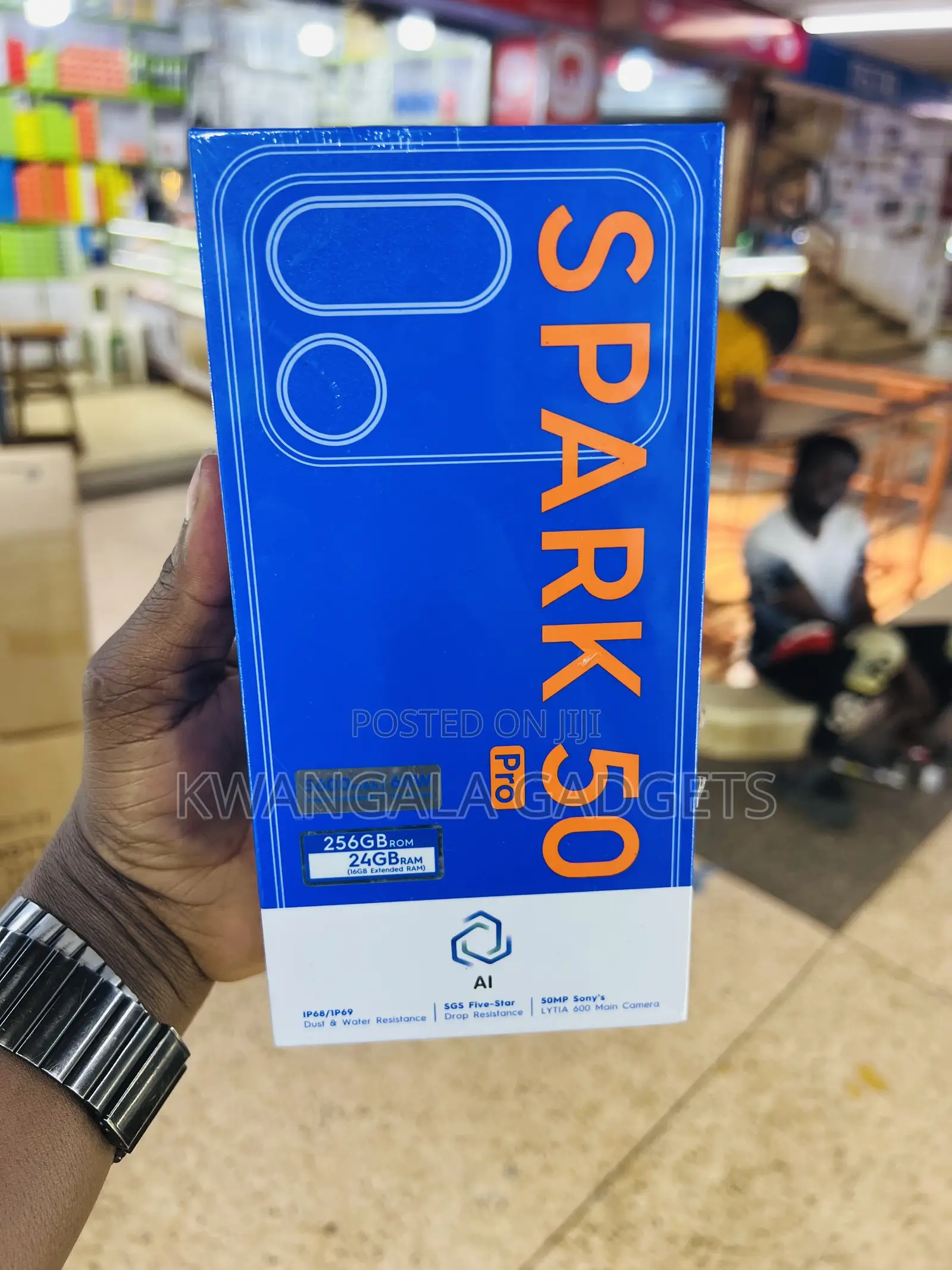 New Tecno Spark 50 Pro 256 GB Black