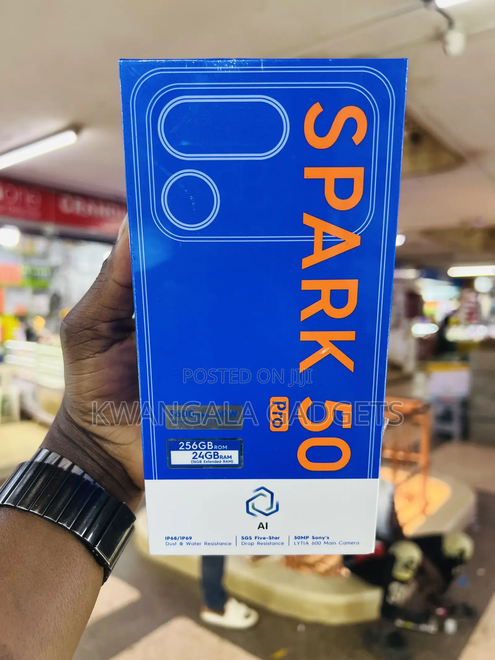 New Tecno Spark 50 Pro 256 GB Black