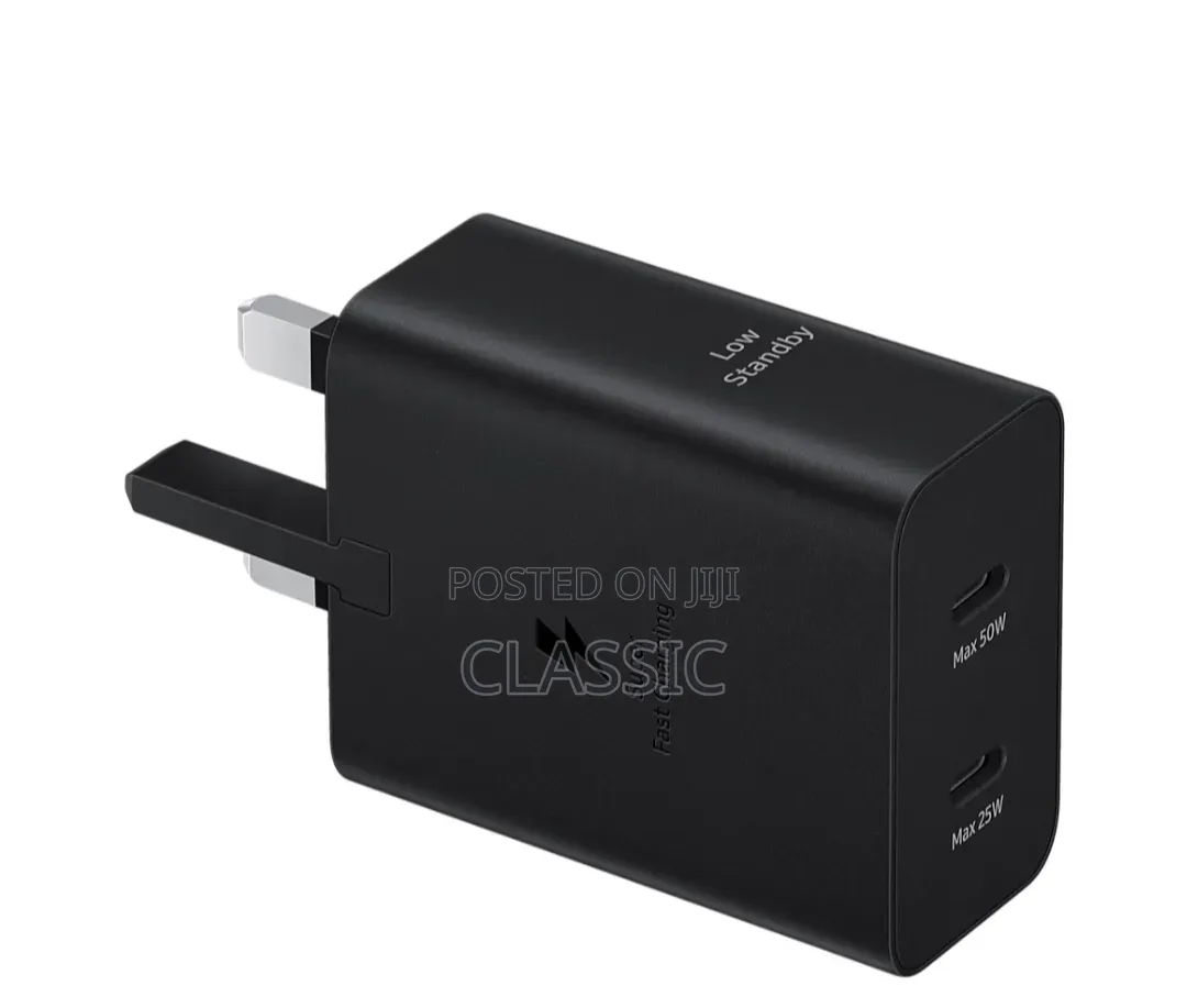 Samsung 50W Power Adapter Duo With 5A USB-C Cable