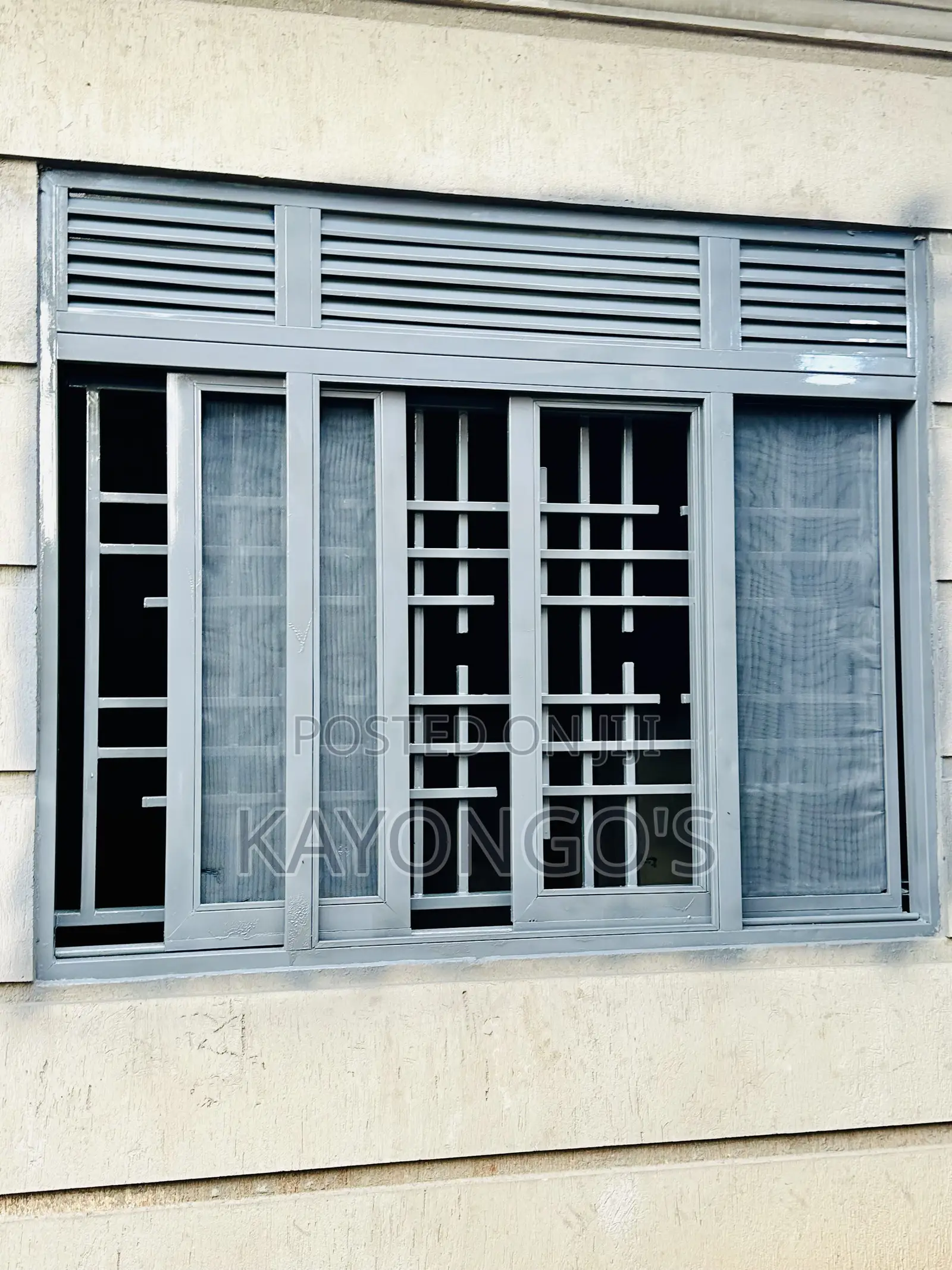 Slding Metalic Window Gh