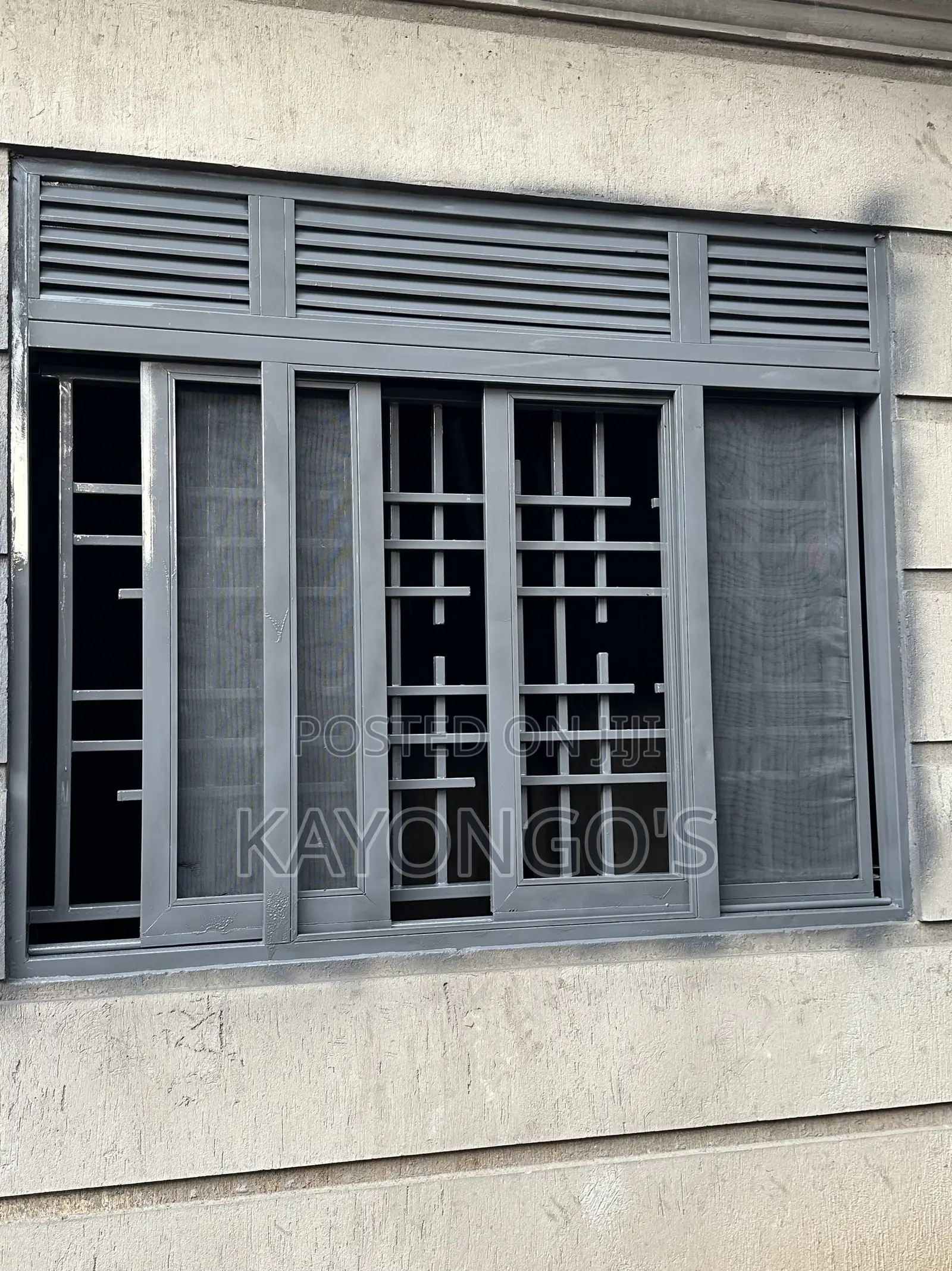 Slding Metalic Window Gh