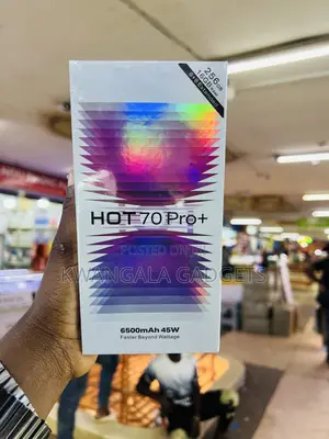 New Infinix Hot 70 Pro 5G+ 256 GB Black