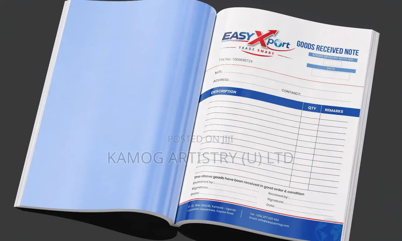 Custom A4 Invoice, Quotation & Delivery Books – Full Colour