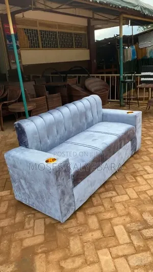 Grey 3 Seater Sofa