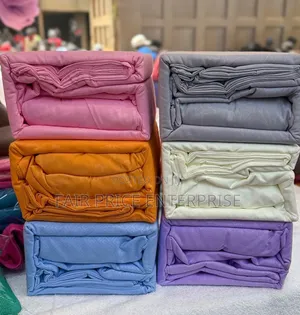 5x6/6x6. Cotton Bedsheet . Plain Colors