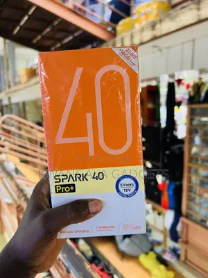 New Tecno Spark 40 Pro+ 256 GB Black