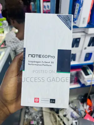 New Infinix Note 60 Pro 256 GB Black