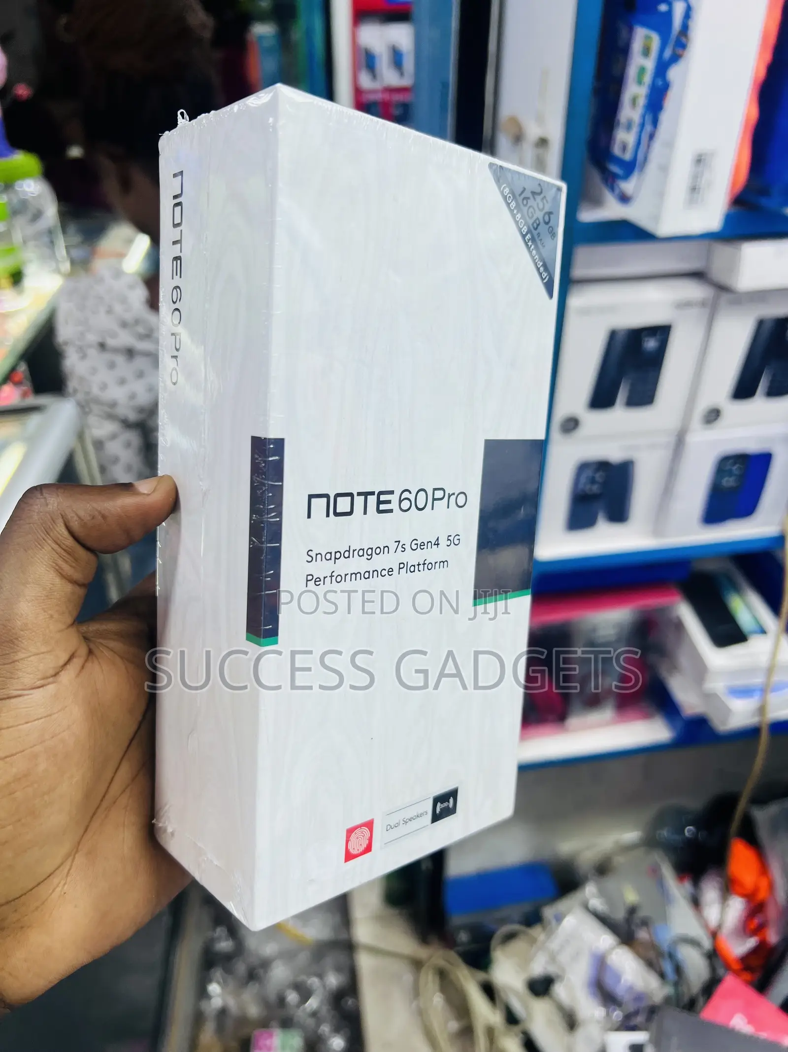 New Infinix Note 60 Pro 256 GB Black