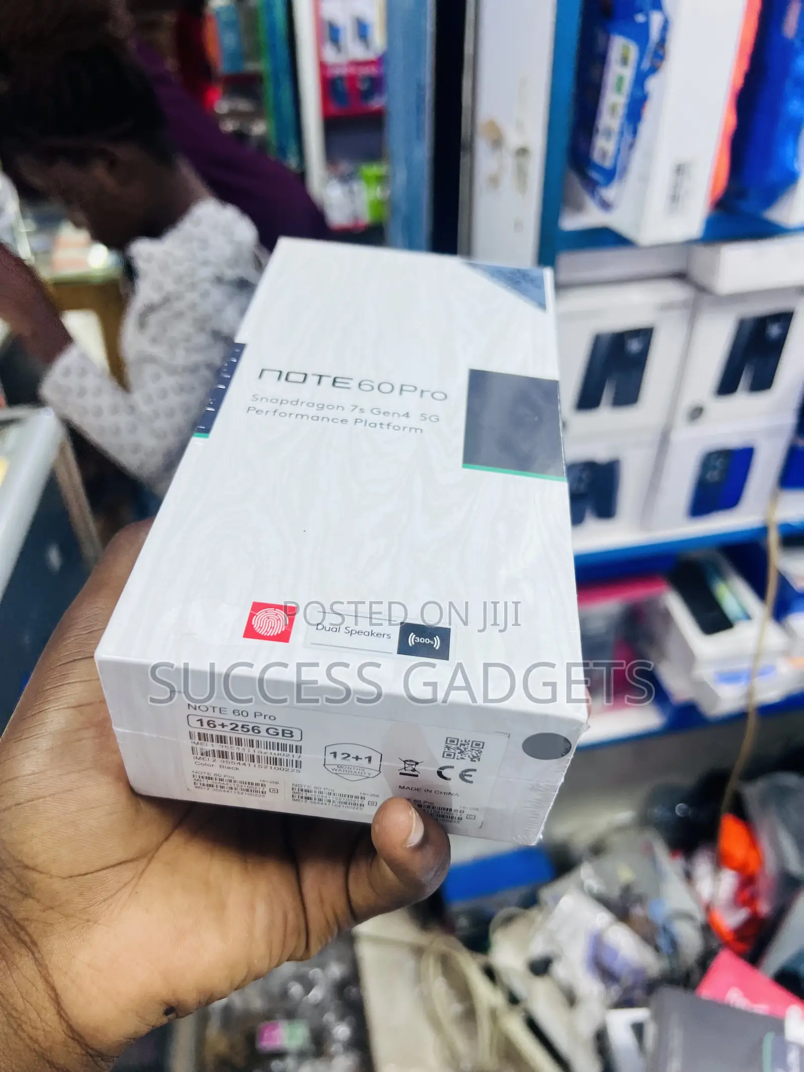 New Infinix Note 60 Pro 256 GB Black