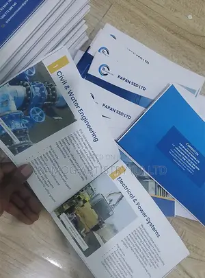 A5 Full-Colour Company Profile Printing – 34 Pages