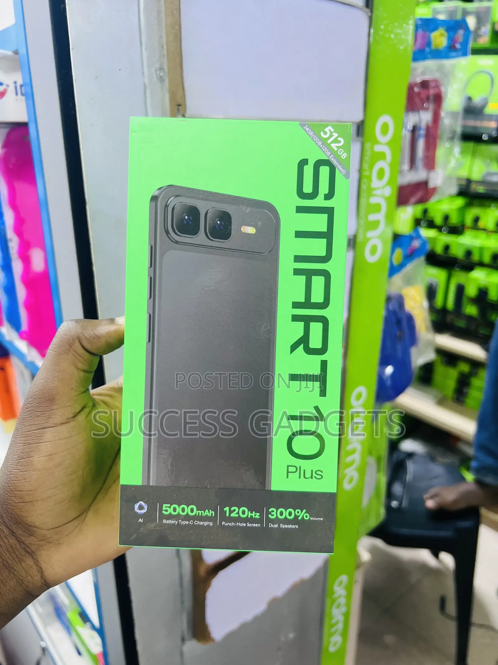 New Infinix Smart 10 Plus 128 GB Black